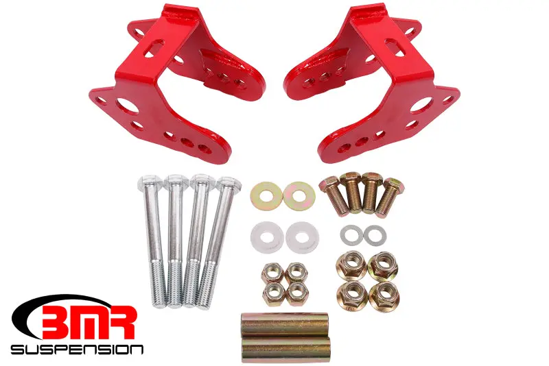 Bmr 79-04 Ford Mustang Control Arm Relocation Bracket - Red 1