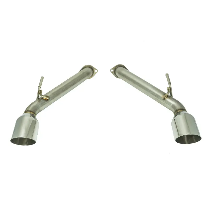 Remark 2017+ Infiniti Q60 Axle Back Exhaust W/Stainless Steel Single Wall Tip 1