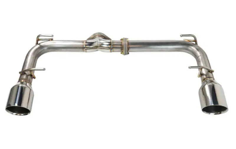 Remark 2022+ Subaru Brz/Toyota Gr86 Axle Back Exhaust W/Stainless Steel Double Wall Tip 1