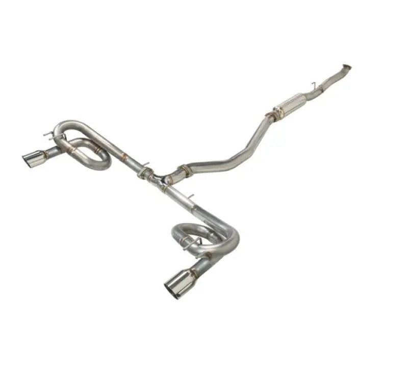Remark 2022+ Honda Civic Si Fe1 Sport Touring (Link Loop) Catback Exhaust W/ Stainless Steel Tip 1