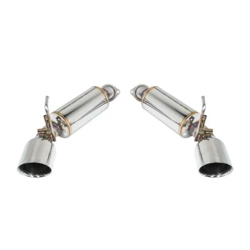 Remark 09-19 Nissan 370Z Axle Back Exhaust W/Stainless Double Wall Tip 1