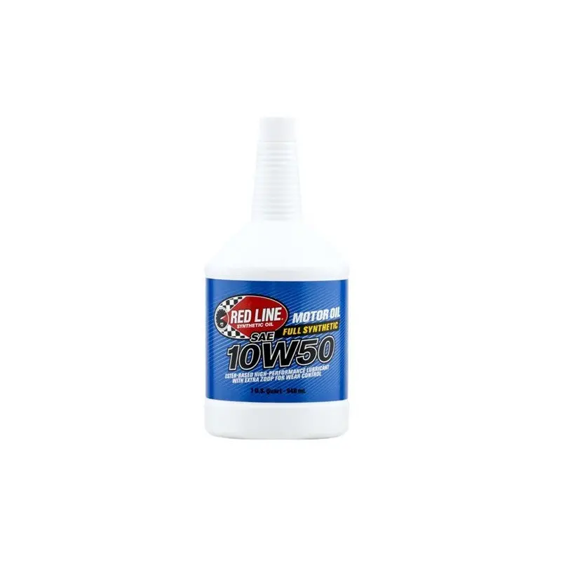 Red Line 10W50 Motor Oil - Quart 1