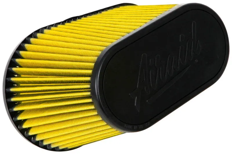 Airaid Universal Air Filter - Cone 4-1/2In Flg X 11-1/2X7in B X 9X4-1/2Intx 7-1/4In H - Synthaflow 1