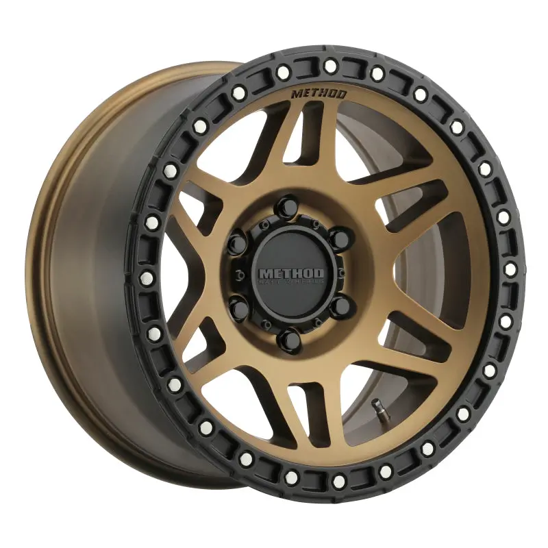 Method Mr312 18X9 +18Mm Offset 6X5.5 106.25Mm Cb Method Bronze/Black Street Loc Wheel 1